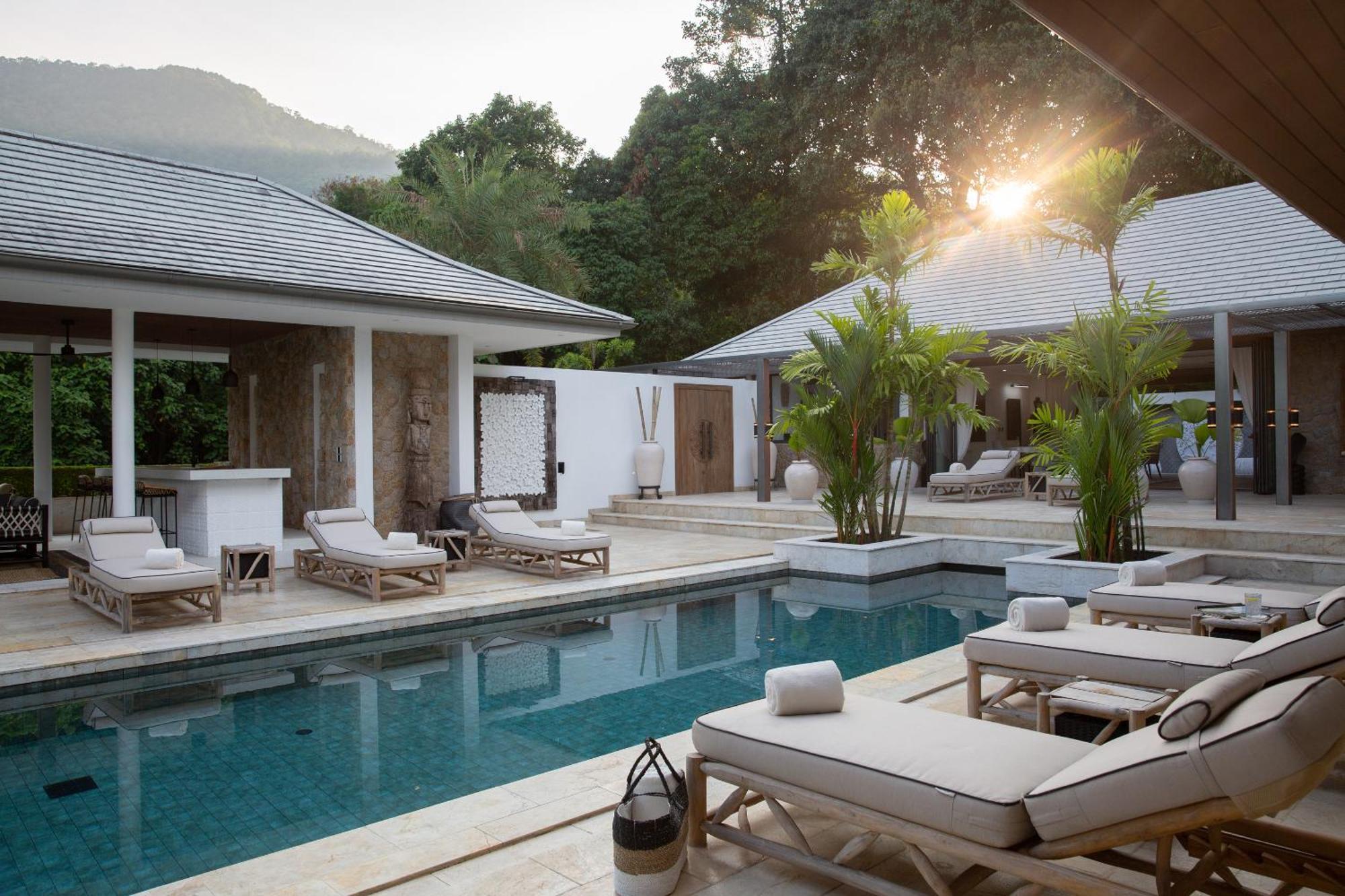 Villa Luxury Tropical Riverside With Private Pool And Garden In Koh Samui *