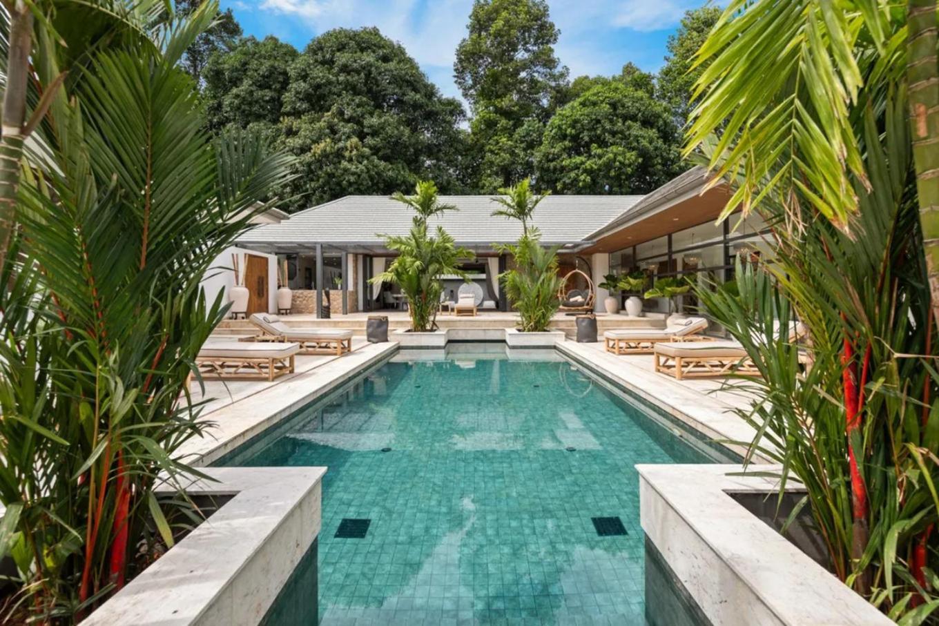 Luxury Tropical Riverside With Private Pool And Garden In Koh Samui Villa